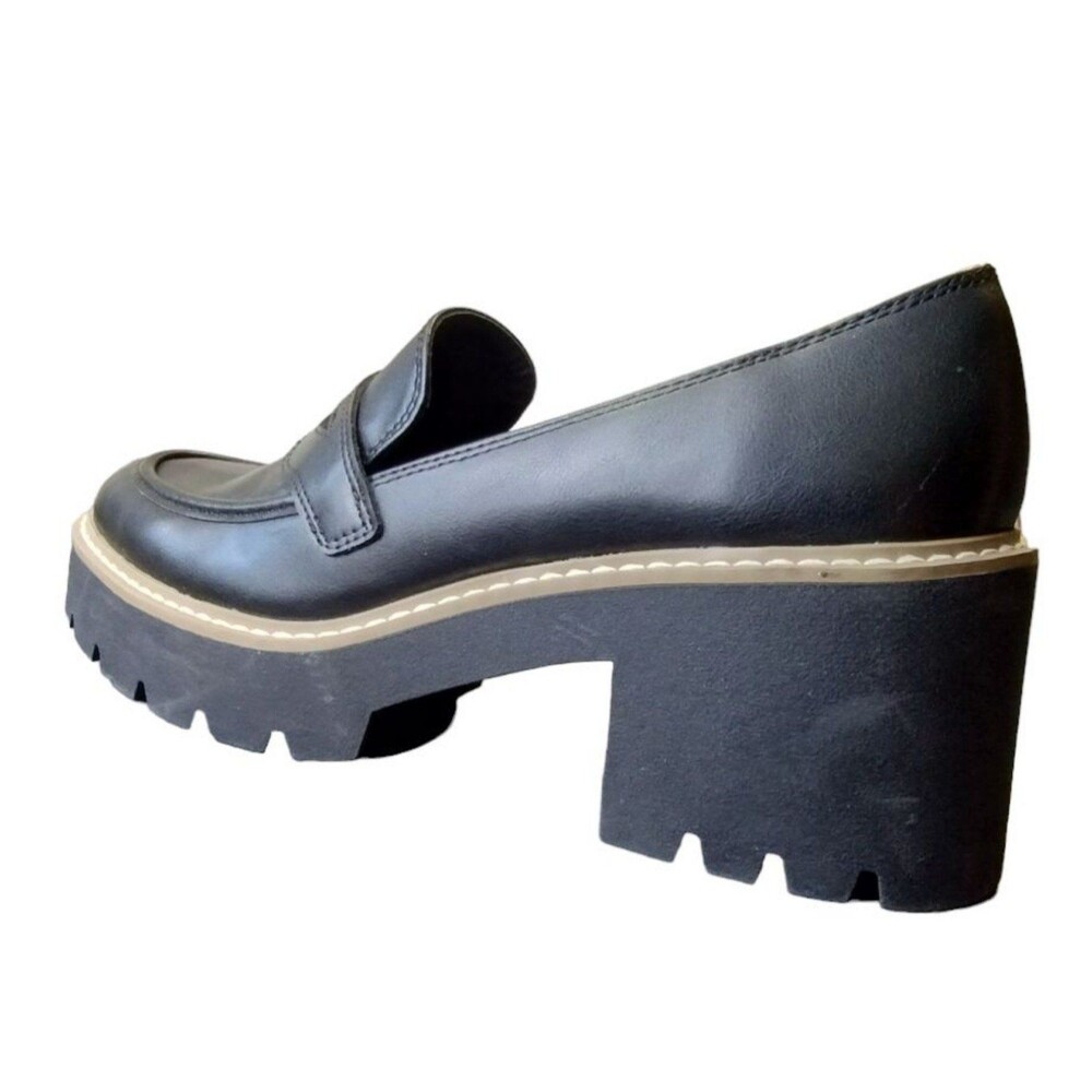 Dolce Vita  Women's 10 Chunky Y2K Loafers Lugsole Platform Pilgrim Retro Potato
